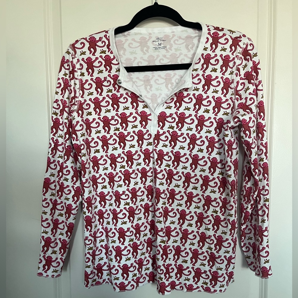 Roller Rabbit Monkey Pajamas
